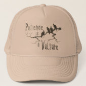 Patiënt is een wijnbouw trucker pet (Voorkant)