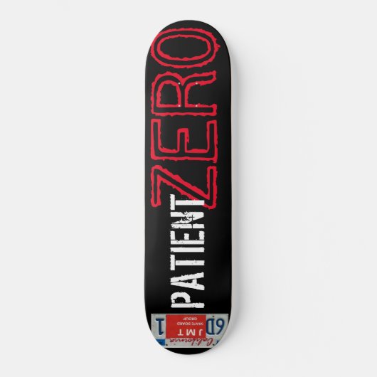 Patiënt NUL Skateboard (Voorkant)