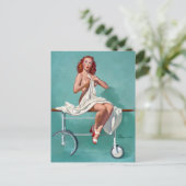 Patiënt overslaan briefkaart (Staand voorkant)