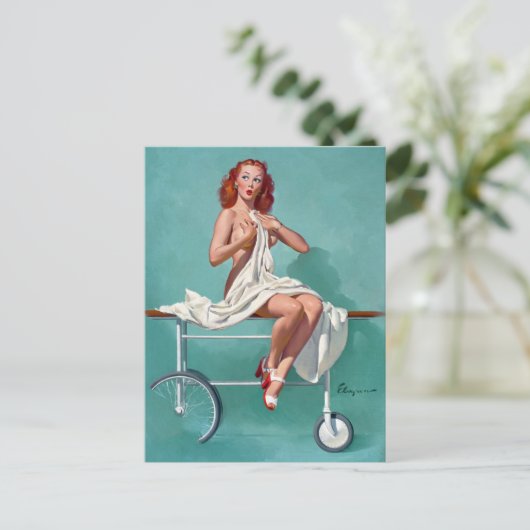 Patiënt overslaan briefkaart (Staand voorkant)