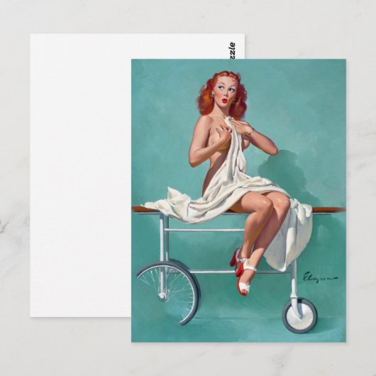 Patiënt overslaan briefkaart (Voorkant / Achterkant)