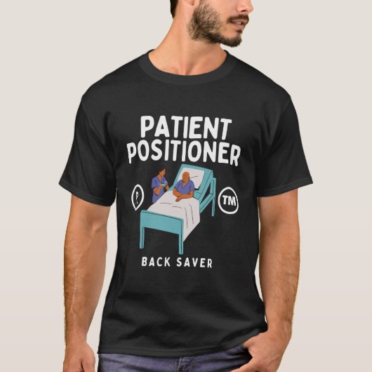Patiënt positioneerder t-shirt (Voorkant)