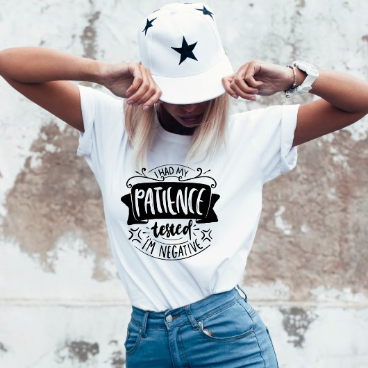 Patiënt testte grappige sarcastische moeder T-Shir T-shirt