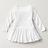 Patiënt Toddler Dress White (Achterkant)
