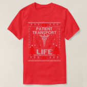 Patient Transport Ugly Christmas Sweaters Matching (Design voorkant)