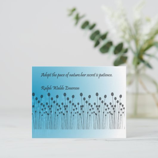 Patiënte Briefkaart (Staand voorkant)