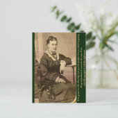 Patiënte en ernst briefkaart (Staand voorkant)