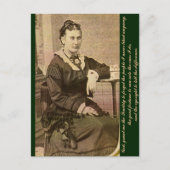 Patiënte en ernst briefkaart (Voorkant)