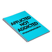 Patiënten geen verslaafden notitieboek (Rechterzijde)