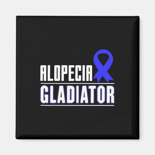 Patiënten met Alopecia Areata Aw Magneet (Voorkant)