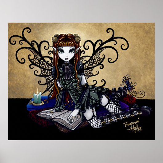 Patiëntengothic Faery Candle light Poster (Voorkant)