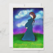 "Patiëntenkaart" Zwangerschapsuitkondiging Aankondiging (Voorkant)