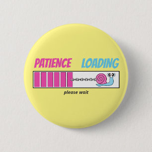Patiëntenladingslak Aangepast op zaterdag Ronde Button 5,7 Cm
