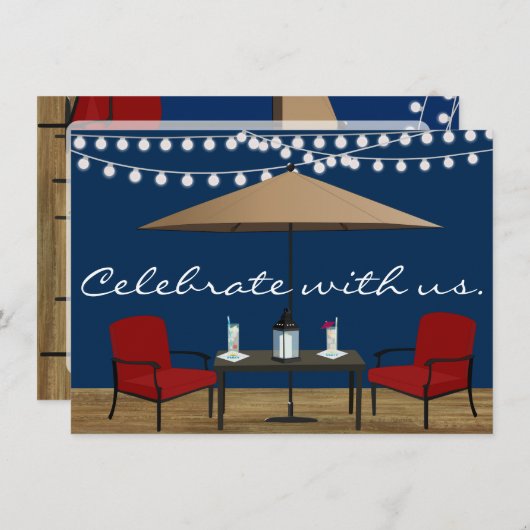 Patiëntenpartijuitnodiging Kaart (Voorkant / Achterkant)