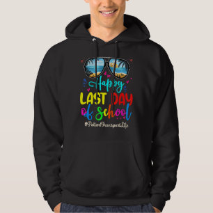 Patiëntenvervoer Vroege dag op school Zonnebrillen Hoodie