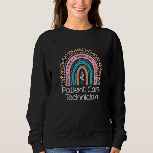 Patiëntenverzorgingstechnicus Rainbow PCT Tech Nur Trui (Voorkant)