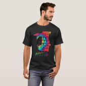 Patiëntenzorgtechnicus Bun Face Mask en Ge T-shirt (Voorkant volledig)