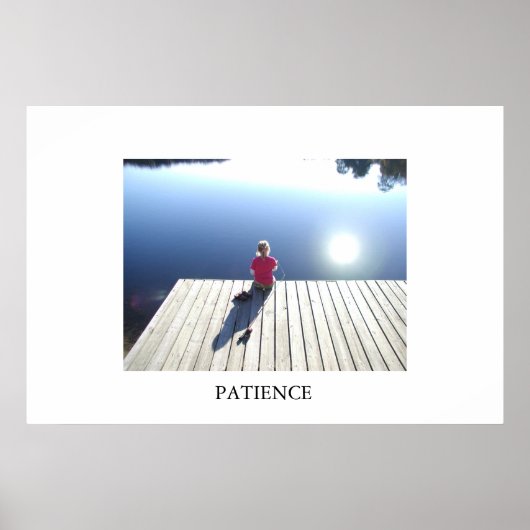 PATIËNTIE POSTER (Voorkant)