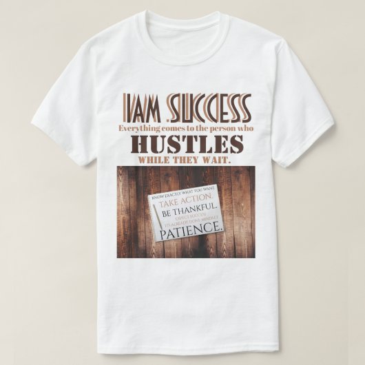 PATIËNTIE T-SHIRT (Design voorkant)