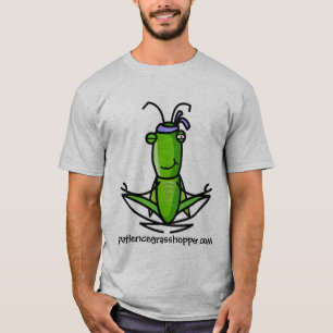PATIËNTIENCE GRASSHOPPER-MEDITATION T-SHIRT