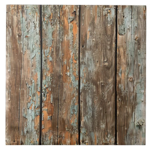 Patina Hout Rustieke Afgedragen Plank Tegeltje