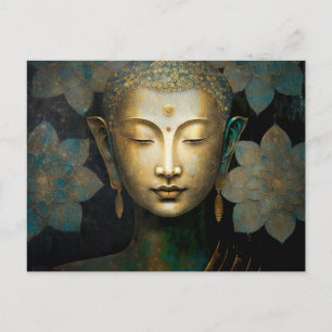 PATINA VAN VREDE   MEDITATIE PORTRET BRIEFKAART