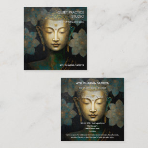 PATINA VAN VREDE   MEDITATIE PORTRET VIERKANTE VISITEKAARTJE