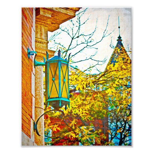 Patina Village Foto Afdruk (Voorkant)