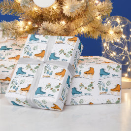 Patinando en Navidades Cadeaupapier