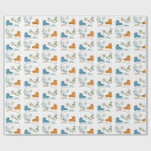 Patinando en Navidades Cadeaupapier (Vlak)