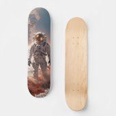 Patineta Astronauta En Suelo Extraterrestre Persoonlijk Skateboard (Voorkant)