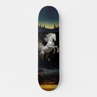 Patineta Caballo Blanco Salvaje Persoonlijk Skateboard