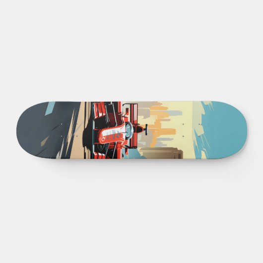 Patineta Coche Formula 1 En Autódromo Persoonlijk Skateboard (Horizontaal)