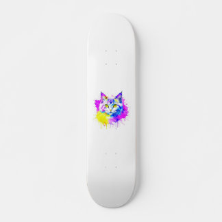 Patineta con toque felino persoonlijk skateboard