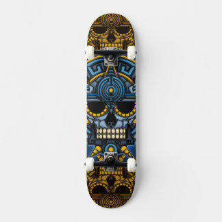 Patineta cráneo azteca persoonlijk skateboard