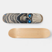 Patineta Encapuchado Monstruo Esqueleto Persoonlijk Skateboard (Horizontaal)