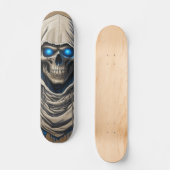 Patineta Encapuchado Monstruo Esqueleto Persoonlijk Skateboard (Voorkant)