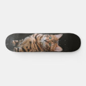 Patineta Gato De Raza Bengala Persoonlijk Skateboard (Horizontaal)