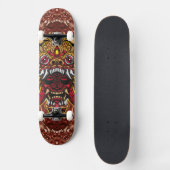 Patineta Máscara Hannya Persoonlijk Skateboard (Voorkant)