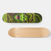Patineta Monstruo De Medusa Verde Persoonlijk Skateboard (Horizontaal)