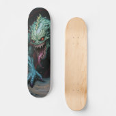 Patineta Monstruo Lagarto Poseído  Persoonlijk Skateboard (Voorkant)