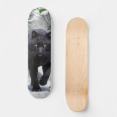 Patineta Pantera Caminando En La Nieve Persoonlijk Skateboard (Voorkant)