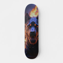 Patineta Perro Negro Infernal Persoonlijk Skateboard