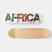 Patineta skate Africa Ludodesign Persoonlijk Skateboard (Horizontaal)