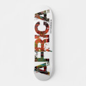 Patineta skate Africa Ludodesign Persoonlijk Skateboard (Voorkant)
