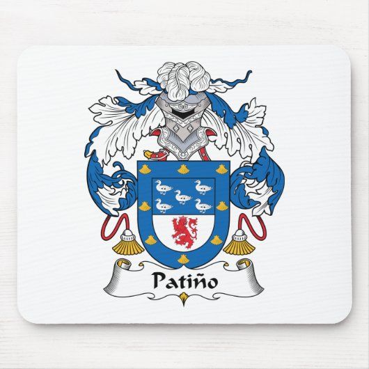 Patino Family Crest Muismat (Voorkant)