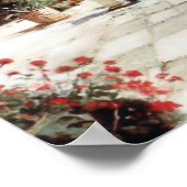 Patio de Córdoba/Courtyard in Cordoba Poster (Hoek)