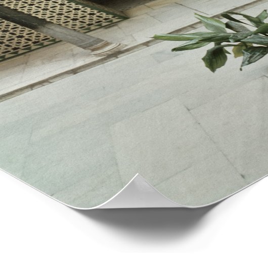 Patio de las Munecas, 12e tot 14e eeuw Poster (Hoek)