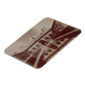 Patio de los Arrayanes, Alhambra, c.1875-80 (sepia Magneet (Linkerzijde)