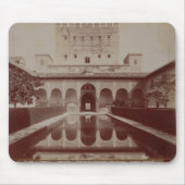 Patio de los Arrayanes, Alhambra, c.1875-80 (sepia Muismat (Voorkant)
